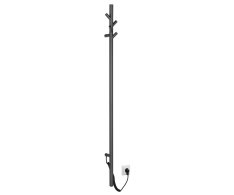 Sapho Pasador Elektrický Sušák Ručníků, Kulatý, 150x1500mm, 30 W, Gun Metal