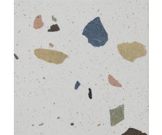 Cir Forever Color Terrazzo White 20x20 Matt.