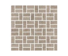 Coem Versatile Stone Mosaic Brick 2x5 Argilla 30,2x30,2 Luc. Rett.