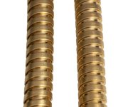 Sapho Powerflex Plastová Sprchová Hadice, 150cm, Zlato Mat