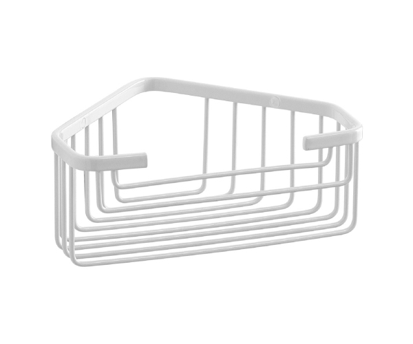 Gedy Smart Rohová Polička Do Sprchy, 200x80x151mm, Bílá