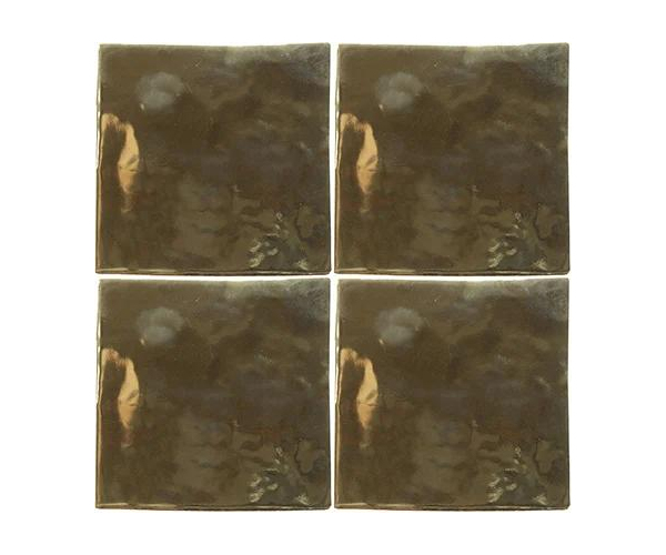 Retro obklad Cevica Zelij Special Decoro Oro 10x10 - zlatá