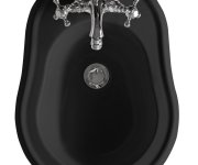 Kerasan Retro Bidet Závěsný 38x52cm, černá Mat