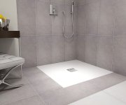 Polysan Flexia Vanička Z Litého Mramoru S Možností úpravy Rozměru, 100x100cm