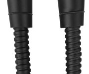 Sapho Powerflex Kovová Sprchová Hadice, 100cm, černá Mat