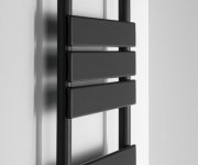 Aqualine Bondeco Otopné Těleso 500x923mm, černá Mat