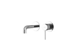 Sapho Ultramix Podomítková Dvouprvková Umyvadlová Baterie, Hubice 15cm, Chrom