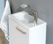 Umývátko Chrome - Umývátko Chrome 40 P, s otvorem pro baterii, bez přepadu XJGP1100000