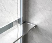 Polysan Polička Zkracovatelná Na Walk-in Zástěnu 60-140cm, Chrom