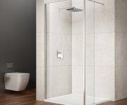 Gelco Vario Přídavný Panel 350mm, čiré Sklo, Chrom