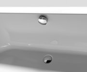 Aqualine Jizera Vana 170x80x39cm, Bílá
