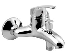 Aqualine 35 Nástěnná Vanová Baterie, Rozteč 100mm, Chrom