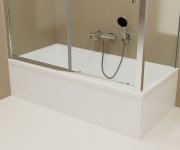 Polysan Universal Rohový Panel 140x75x36cm, L/r