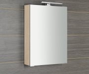 Sapho Mirró Galerka S Led Osvětlením, 50x70x16cm, Levá/pravá, Jilm Bardini