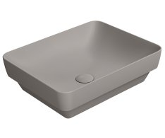 Gsi Pura Karemické Umyvadlo 50x38cm, Tortora Mat