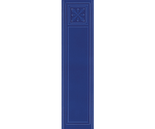 Retro dekor Grazia Epoque Medici Cobalt Craquele 20x80 - modrá
