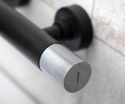 Sapho Ultratap Nástěnná Vanová Baterie, černá Mat/chrom