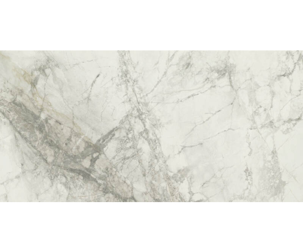 Dlažba jako mramor APE Wabi Sabi Invisible Gold C2 60x120 Rett. - bílá