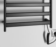 Sapho Elias Elektrický Sušák Ručníků 490x730x110 Mm, 105 W, černá Mat
