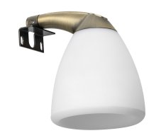 Sapho Candela Nástěnné Led Svítidlo, 4 W, 83x108x114mm, Ip44, Bronz