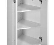 Aqualine Zoja/keramia Fresh Skříňka Rohová 35x78x35cm, Bílá