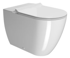 Gsi Pura Wc Mísa Kombi Spodní/zadní Odpad, Swirlflush, 36x63cm, Bílá Extraglaze