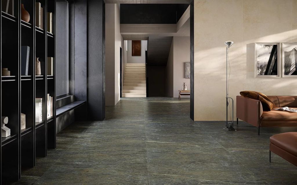 Realizace CSA_UNIONSTONE 2_Serpentino60120-Olimpia Avorio60120-Gradone120 Olimpia Avorio_living