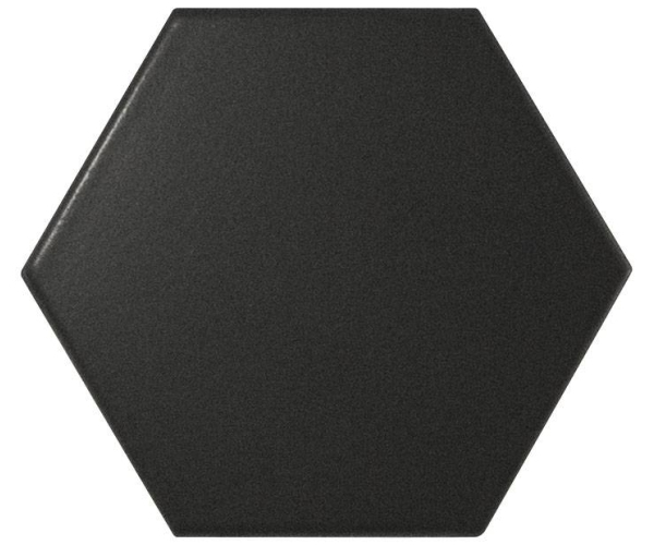 Equipe Scale Hexagon Black Matt 12,4x10,7 - černá