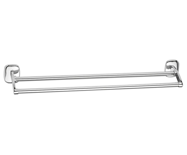 Aqualine Rumba Dvojitý Držák Ručníků 600mm, Chrom