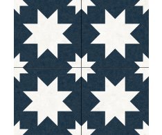 Navarti Precut Star Navy 45x45 Matt.