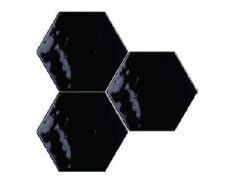 Tonalite Exabright Esagona Nero 15,3x17,5