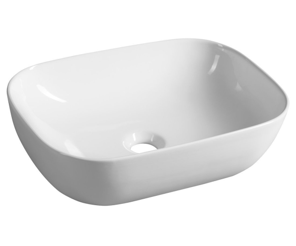 Aqualine Keramické Umyvadlo Na Desku 46x34cm, Bílá