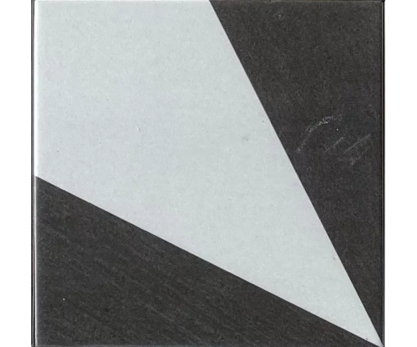 Retro dlažba Deceram Origami Black Module B 15x15 (skladem)