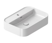 Umyvadlo Ceramic Slim Shelf R - Umyvadlo Ceramic Slim Shelf R 55, s otvorem pro baterii, s přepadem, bílá XJX01155005