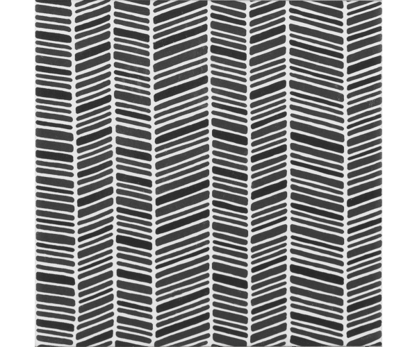 Vzorovaná dlažba Tonalite Aquarel Stripe Dark Grey Cream 15x15