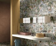 Květinová dlažba Del Conca Deco Studio Jungle 60x120 Rett.