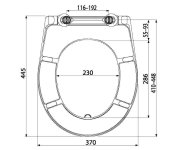 Záchodové Sedátko Alca Soft Close, Duroplast - Barva Zen ALC-A604ZEN