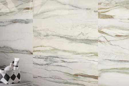Detail dlažby ze série Sant Agostino Star Marble Emerald