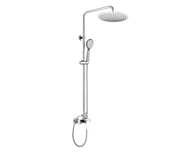Mereo Viana Sprchová Baterie S Talířovou Kulatou Slim Sprchou ø 300 Mm, Nerez