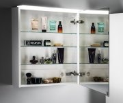 Sapho Linex Galerka S Led Osvětlením, 60x70x15cm, Levá/pravá, Bílá
