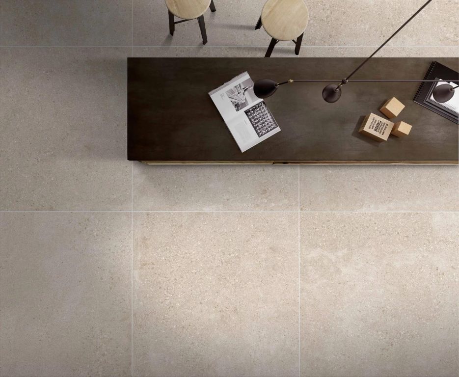 Realizace Portland Sand XT 66x66 (Codicer) - klasická béžová dlažba v protiskluzné úpravě