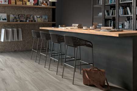 Mrazuvzdorná dlažba 	Deceram Outdoor J Wood Grey 30x120 (tl. 20mm)