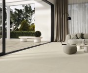 Dlažba jako beton APE Raw Toasted Smooth 120X120 Rett. - béžová