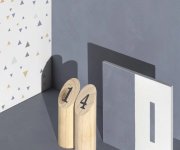 Dlažba jako beton Sant Agostino Insideart Color Aqua 60x120 Soft - modrá