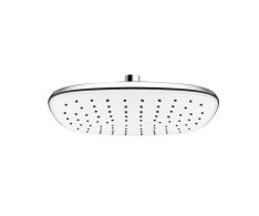 Mereo Talířová Sprcha Horní 255x190mm S Kloubem, Pochromovaný Plast