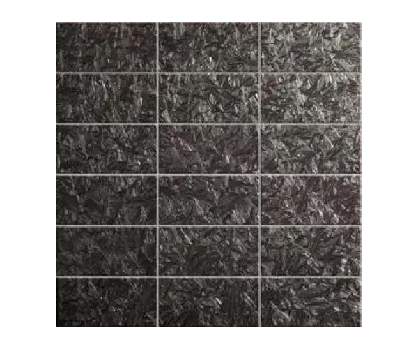 Luxusní mozaika Appiani Metallica Cristalli 30x30 (5x10) Lux. - antracitová