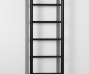 Sapho Dina Otopné Těleso 350x1680mm, černá Mat