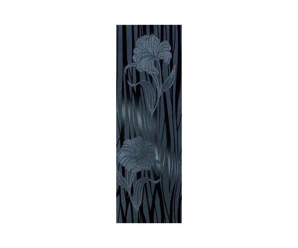 Dekor Settecento Dunes Decoro Sabre Nero Su Nero 31,9x96,3 