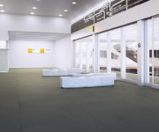 Dlažba jako kámen Gigacer London Farringdon Coal 60x60 Rett. - antracitová (skladem)