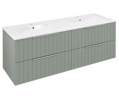 Sapho Cirasa Strip Umyvadlová Skříňka 139,6x52x46cm, Verde